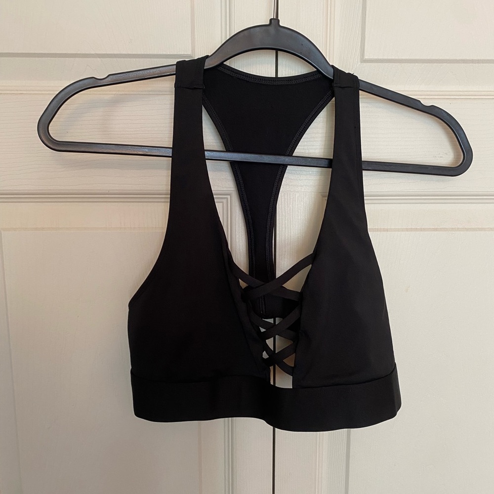 VS PINK strappy sports bra